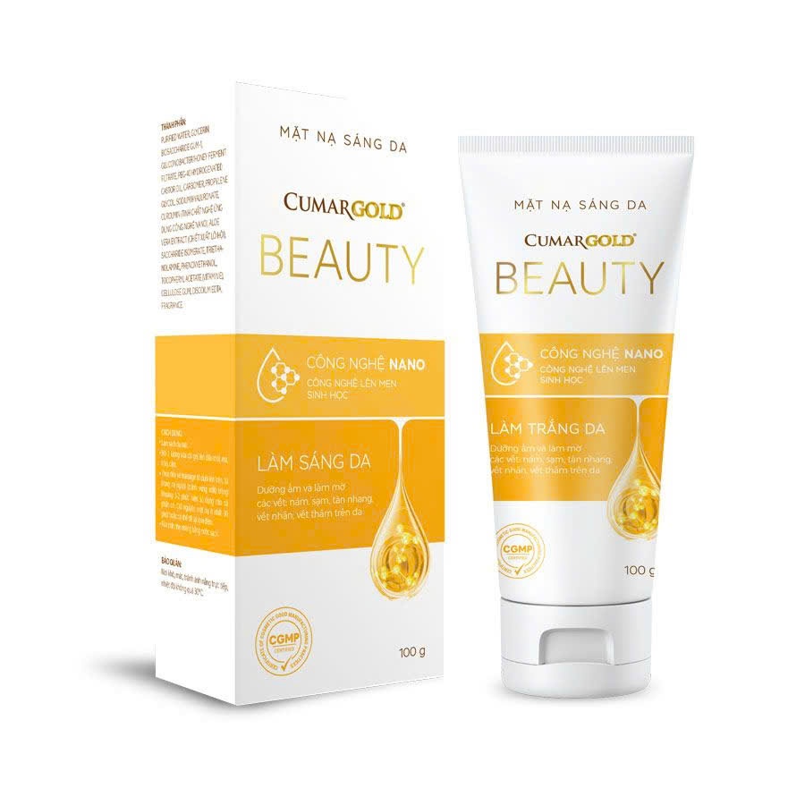Mặt Nạ Sáng Da Cumargold Beauty Tube 100g