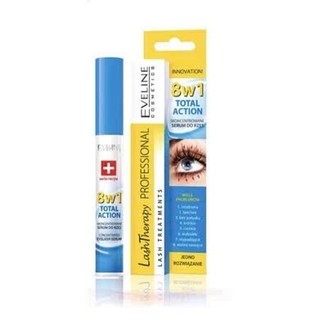 Dưỡng mi Eveline 8in1 chính hãng giúp chăm sóc mi, dưỡng dày và dài mi