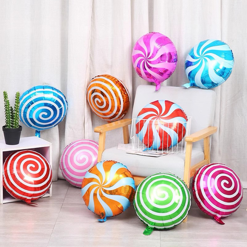 Set 5 Bóng Hình Kẹo Mút Kute Size 40CM