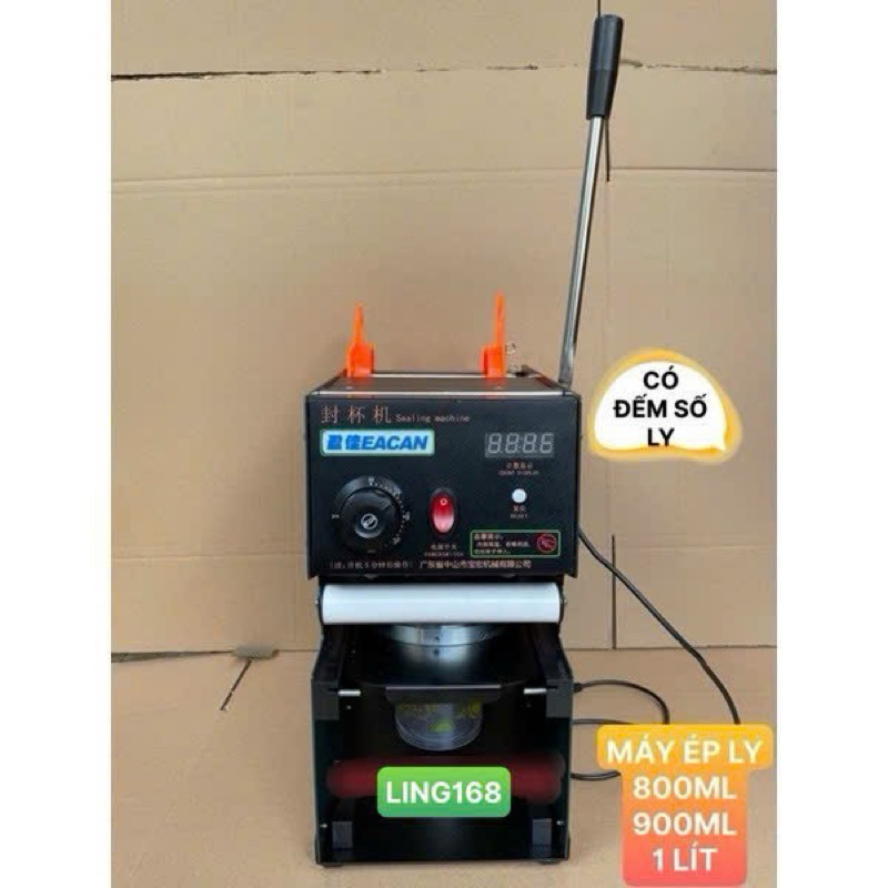 MÁY ÉP MIỆNG LY 800ML 900ML 1 LÍT ( CÓ ĐẾM SỐ LY )