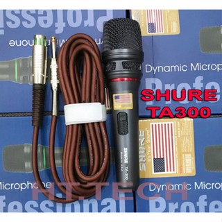  micro shure TA300 TA100 Tomahawk dùng cho dàn karaoke loa kéo chất lượng cao 
