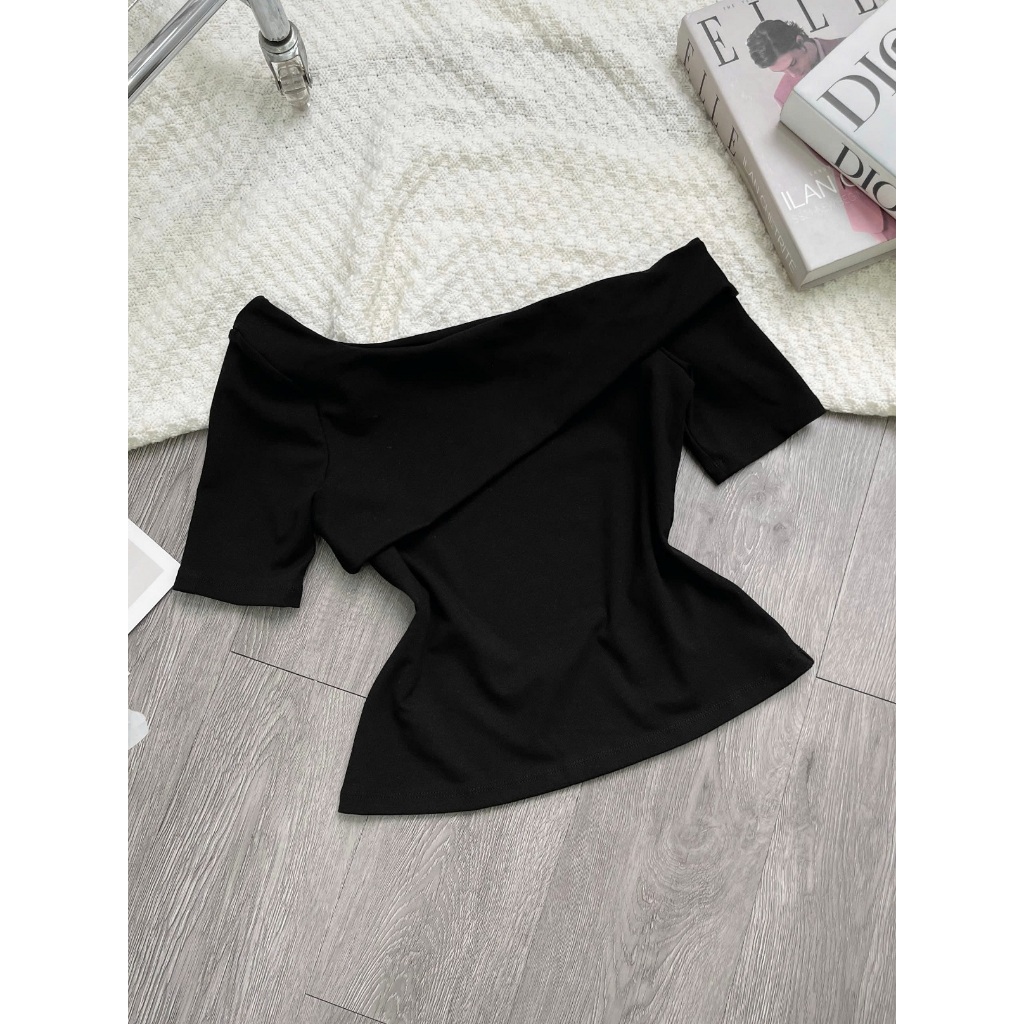 Áo Bigsize Nữ Tú Mỡ Áo Thun Bigsize Bẹt Vai Thiết Kế Trẻ Trung Đi Chơi Đi Tiệc Đủ Size 45-80kg AT0057 | BigBuy360 - bigbuy360.vn