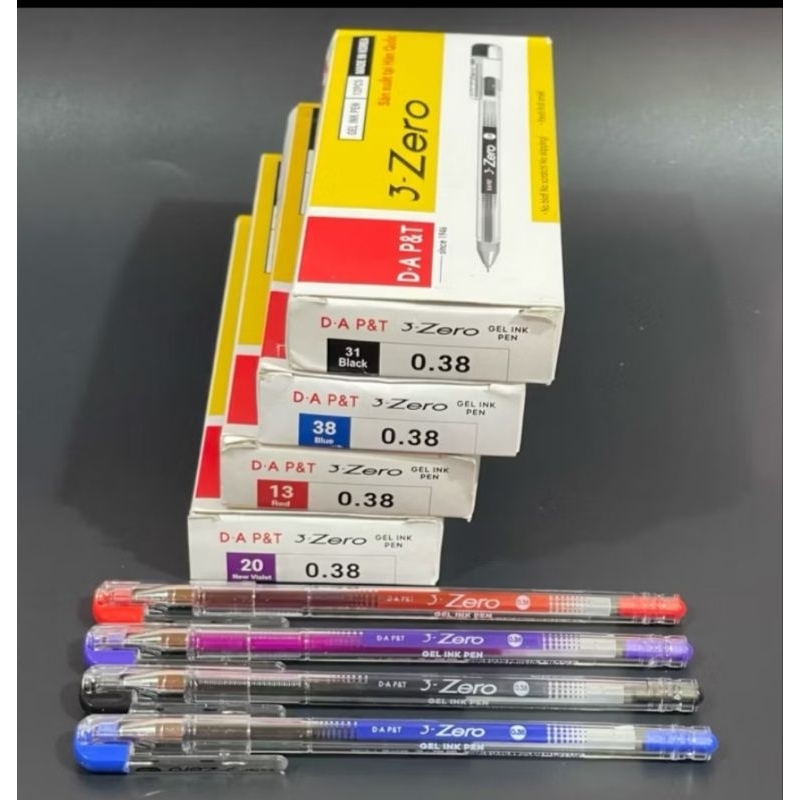 Hộp 12 Cây Bút Gel D.A.P&T 3-Zero
