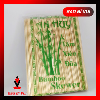 Que xiên tre 15 CM / 20 CM/ 25 CM/ 30 CM , xiên nướng tôm - BAO BÌ VUI