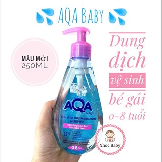 Dung Dịch Vệ Sinh AQA BABY Cho Bé Từ 0 Đến 8 Tuổi 250ml Của Nga