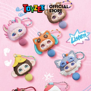   Hàng sẵn  Blind Box KIMMON - Silicone earphone bag - Móc Khoá Túi Đựng Tai Nghe  1 Hộp Blindbox  