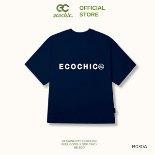  Áo Phông ECOCHIC LUX OF SIMPLICITY ESSENTIALS Local Brand Chính Hãng Unisex Form Ôm Premium Cotton 100% B030 
