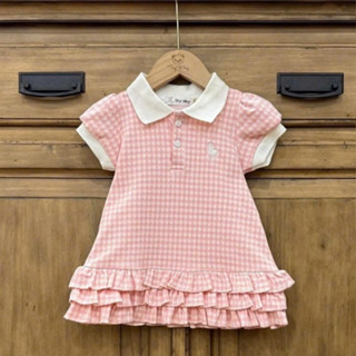  Set váy cho bé gái váy polo caro đuôi cá 3 tầng chân bèo chất cotton mềm mát thoải mái cho bé 8-18kg Miuly Kids 