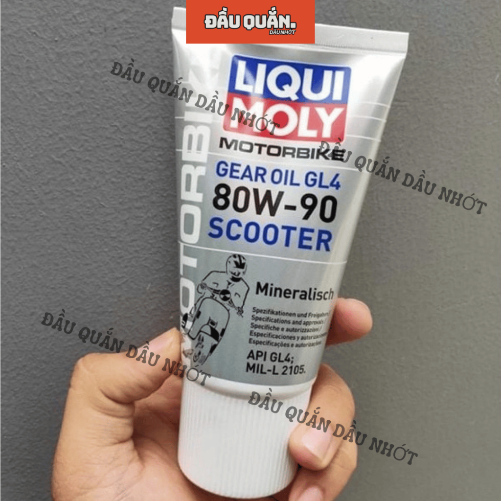 Nhớt Láp Hộp Số Xe Tay Ga Liqui Moly Motorbike Gear Oil GL4 80W90 Scooter 1680 150ml