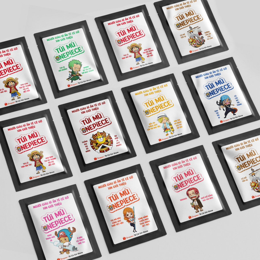 Túi mù One Piece - Gear 1st | Cơ hội trúng 1 Pack One Piece [Chính Hãng] bất kỳ