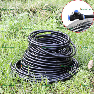 Sét 20M 10M Ống LDPE 8mm Dây PE 8mm Phi 8 Li Dùng Gắn Béc Và Phụ Kiện Tưới, Phun Sương Làm Mát
