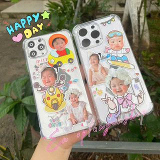 Ốp điện thoại ghép chibi nhiều hình ốp in hình theo yêu cầu