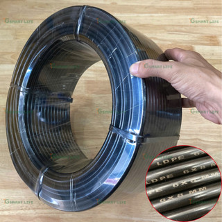 Sét 20M 10M Ống LDPE 8mm Dây PE 8mm Phi 8 Li Dùng Gắn Béc Và Phụ Kiện Tưới, Phun Sương Làm Mát