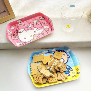 🌸𝐓𝐀̣̆𝐍𝐆 𝐐𝐔𝐀̀🌸 Dĩa hình chữ nhật Doremon Hello Kitty - Kuromi - Melody - Cinnamoroll - Doraemon
