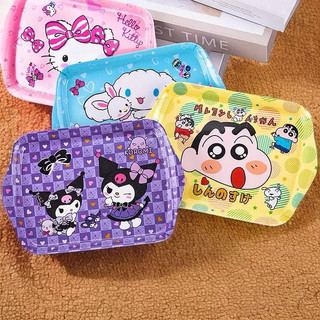 🌸𝐓𝐀̣̆𝐍𝐆 𝐐𝐔𝐀̀🌸 Dĩa hình chữ nhật Doremon Hello Kitty - Kuromi - Melody - Cinnamoroll - Doraemon