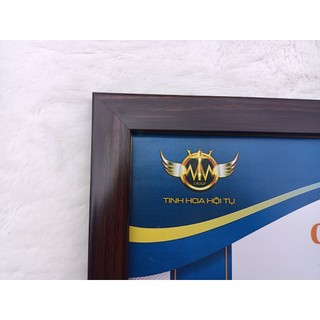 Khung ảnh treo tường A4 21x30cm mặt mica hoặc kính composite cao cấp bền đẹp