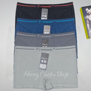 Freeman 6513 - Quần lót nam Boxer dệt kim siêu co giãn chính hãng Freeman 6513