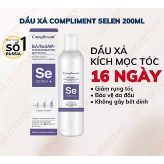 Dưỡng Tóc Compliment SE Selen++ giúp tóc mềm mượt, giảm rụng và nhanh mọc tóc