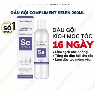 Dưỡng Tóc Compliment SE Selen++ giúp tóc mềm mượt, giảm rụng và nhanh mọc tóc