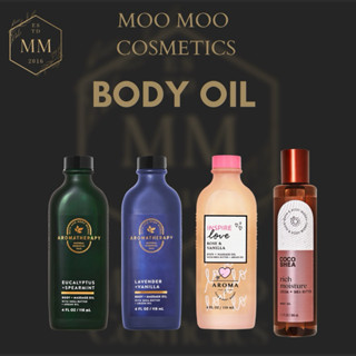   Moomoocos  Dầu dưỡng da Bath & Body Works Body Massage Oil 118ml Eucalyptus Spearmint 