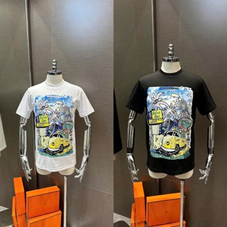 Áo thun nam DSQ cây dừa sang chảng, áo phông nam chất, áo phông đi du lịch, đi chơi ngầu nhất mùa hè năm 2025