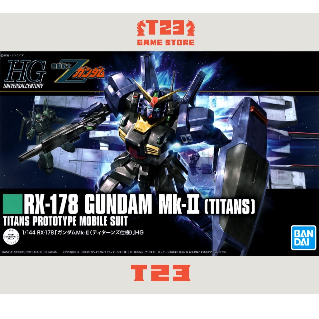 RX-178 GUNDAM MK-II (TITANS) – HGUC – 1/144 – HGUC GUNDAM MK-II TITANS – MÔ HÌNH GUNDAM CHÍNH HÃNG B