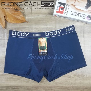 Body silver 802 - Quần boxer nam vải thun lụa siêu mịn siêu mát - Body silver 802