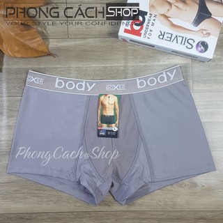 Body silver 802 - Quần boxer nam vải thun lụa siêu mịn siêu mát - Body silver 802