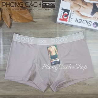 Body silver 802 - Quần boxer nam vải thun lụa siêu mịn siêu mát - Body silver 802