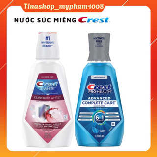 Nước Súc Miệng Trắng Răng Crest 3D White Glamorous / Advanced 1 lít