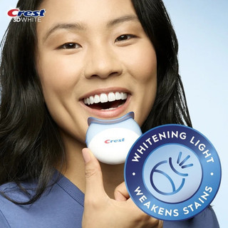 Full Set Dán Trắng Răng Crest 3D White Và Đèn Led Light
