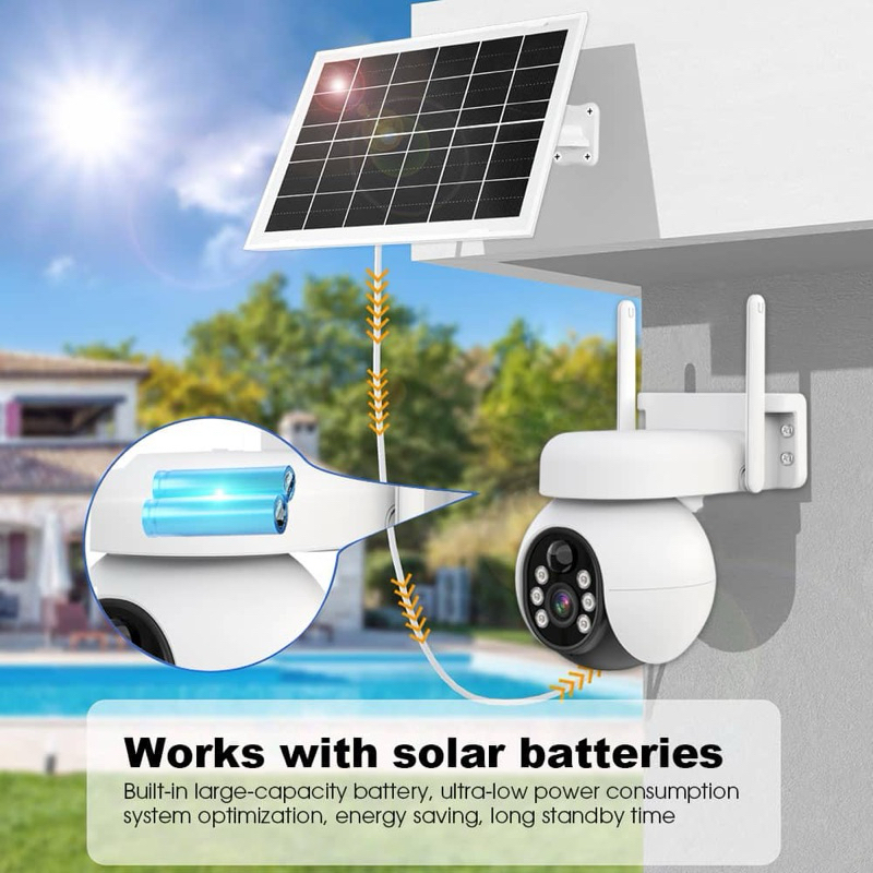 Solar Powered PTZ Camera System