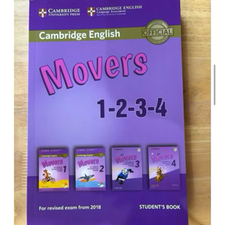 Bộ sách Movers in gộp 1-2-3-4