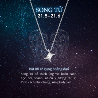  Dây chuyền LAMY cung hoàng đạo LAMY Gemini Zodiac Pendant 6062 