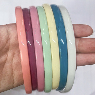 [RẺ ĐẸP] Cài tóc bờm tóc đơn giản nhựa bóng