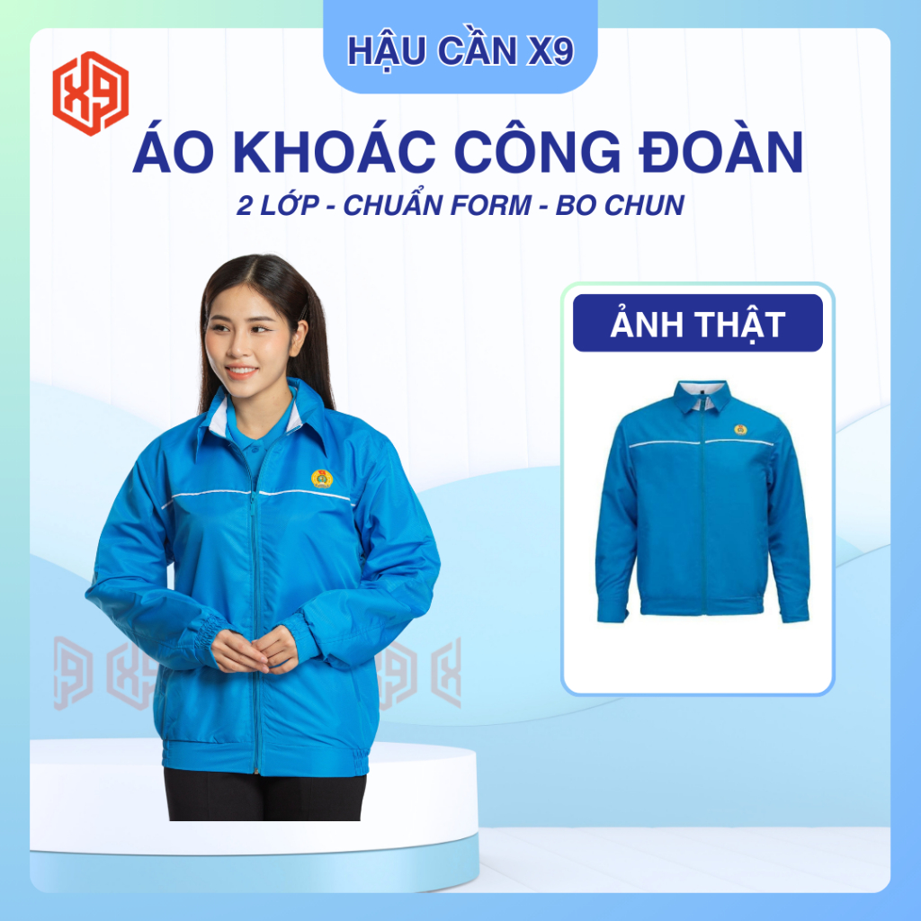 Áo khoác gió Công Đoàn (nữ)