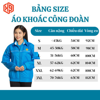 Áo khoác gió Công Đoàn (nữ)