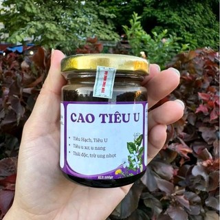 [HÀNG VIỆT] CAO TIÊU U là sản phẩm được nấu từ nhiều loại dược liệu quý như xạ đen, trinh nữ hoàng, tiêu trừ u hạch