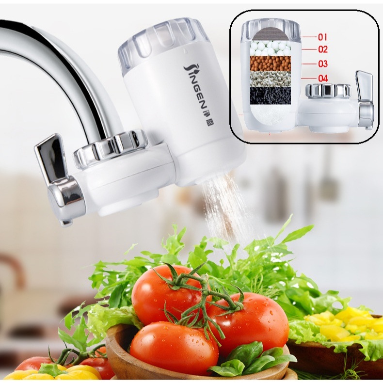 Đầu vòi LỌC NƯỚC tăng áp 3 chế độ - Vòi rửa bát, Vòi rửa mặt, Lọc vòi sen xoay 360 độ