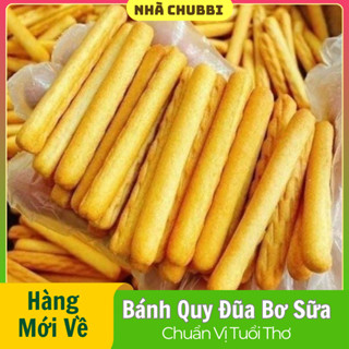 [1KG] Bánh Quy Đũa Mặn Bơ Sữa Tuổi Thơ Giá Sỉ - Bánh Que Bơ Sữa Siêu Ngon - Ăn Vặt Ngon NHÀ CHUBBI