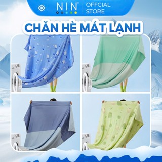 [CHĂN HÈ MÁT LẠNH] Mền lạnh I Cool Advance NIN House 200x220cm | Chăn mền Ice Silk fabric siêu mát lạnh cao cấp