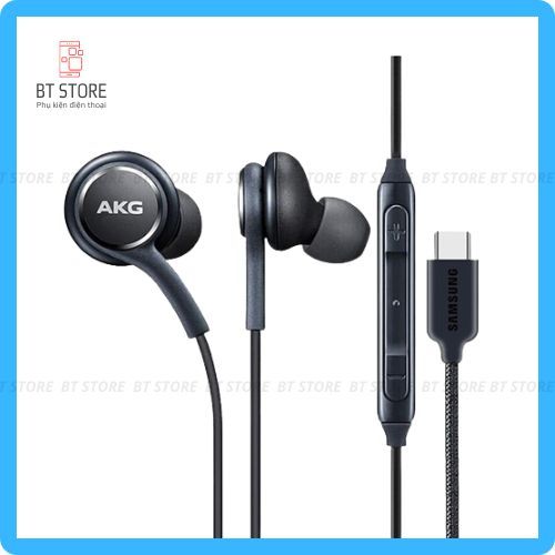 Tai nghe samsung AKG, tai nghe nhét tai jack Type c âm thanh bass treble chất lượng cao