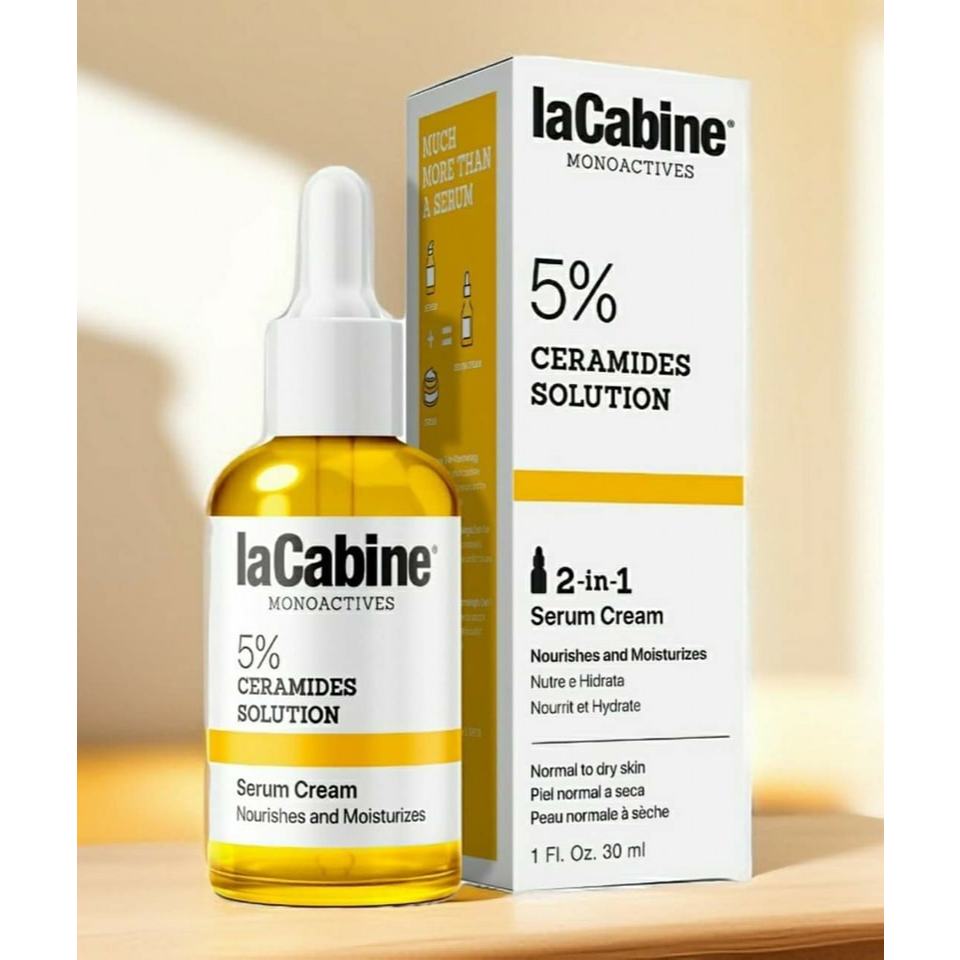 Serum LaCabine 5% Ceramides Tinh chất dưỡng ẩm phục hồi tăng cường bảo hàng rào bảo vệ da 30ml