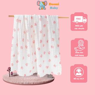 Khăn tắm 6 lớp xuất Nhật cực đẹp( khăn tắm nhăn siêu mềm) 90*70 Doomi Baby - HT618 - HT720 - HT630