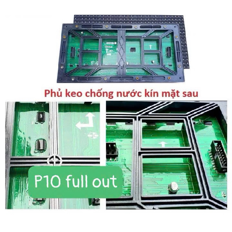 Thanh lý Led Module P10 Full Out 4S 3535 LLR Full Màu ngoài trời