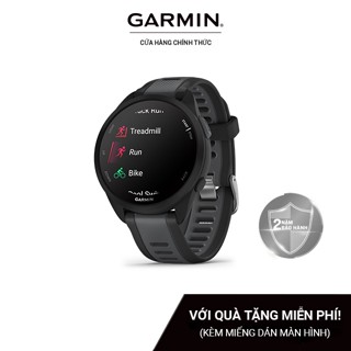 Đồng Hồ Thông Minh Garmin Forerunner 165 Non-Music GPS (Whitestone/Black) - Hàng Chính Hãng