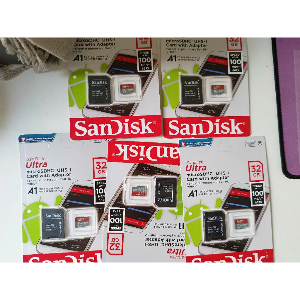 Thẻ nhớ MicroSDXC SanDisk Ultra A1 32GB - 64GB