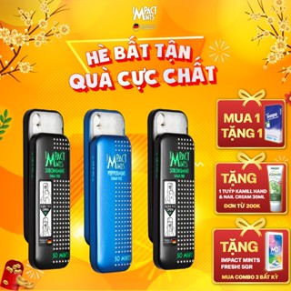  Combo 3 Hộp Hương Vị Ngẫu Nhiên Kẹo Ngậm Bạc Hà Không Đường IMPACTMINTS Slim SLide 9G 