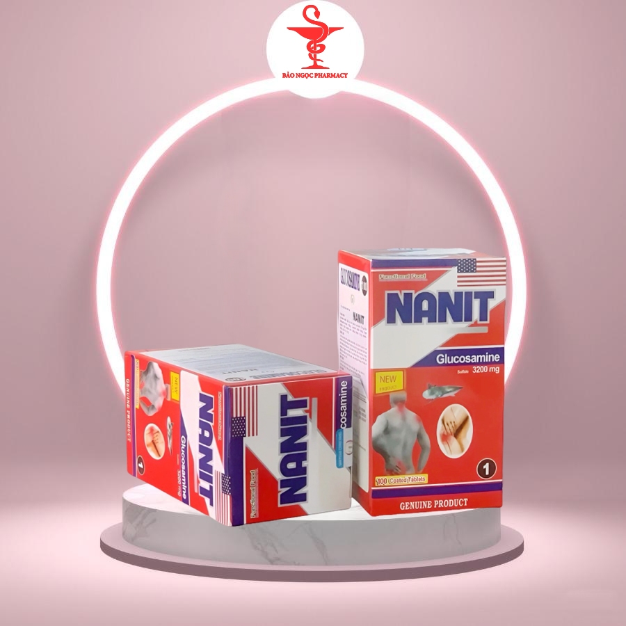 [CHÍNH HÃNG] NANIT GLUCOSAMINE 3200MG - VIÊN BỔ KHỚP NHẬP KHẨU CHÍNH HÃNG MỸ