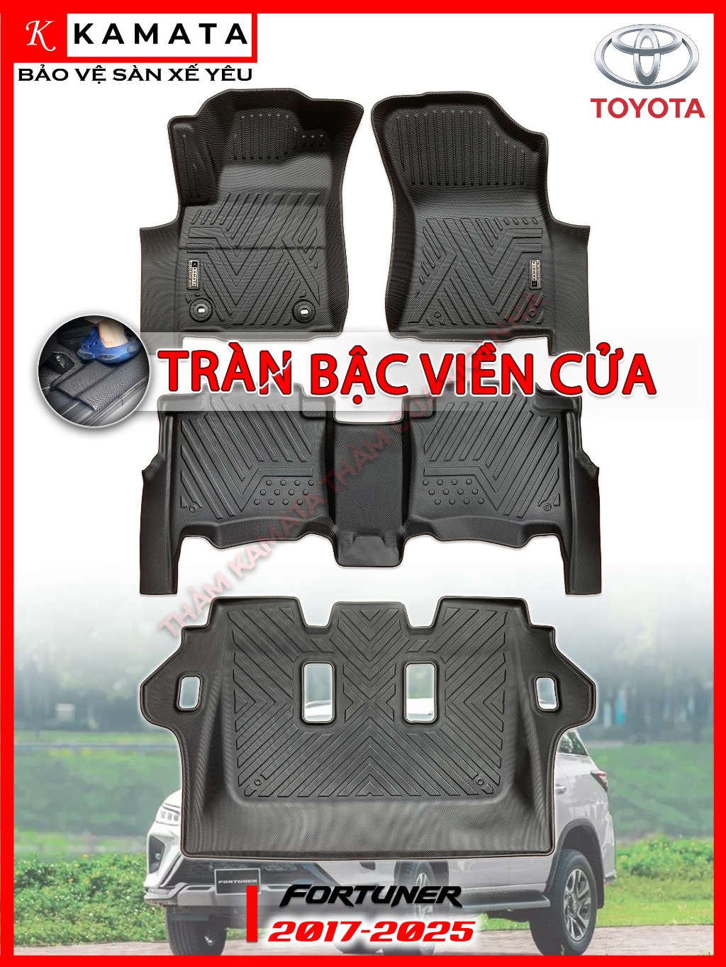 Thảm lót sàn TPV tràn viền KAMATA